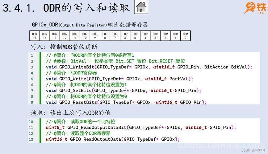 STM32-标准库-GPIO-API函数
