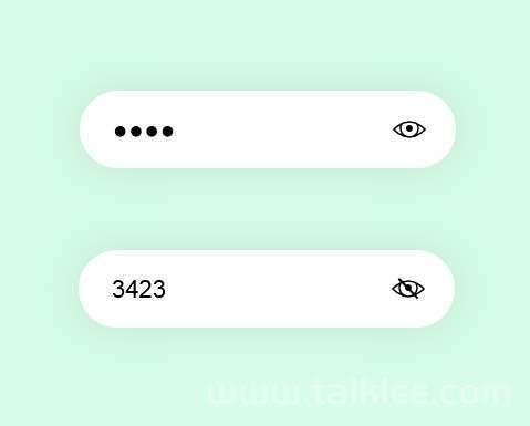 CSS3实现的账号密码输入框提示效果