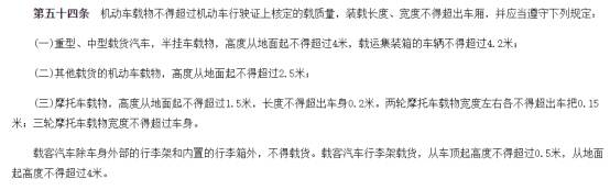 车管所说车顶行李架不能备案