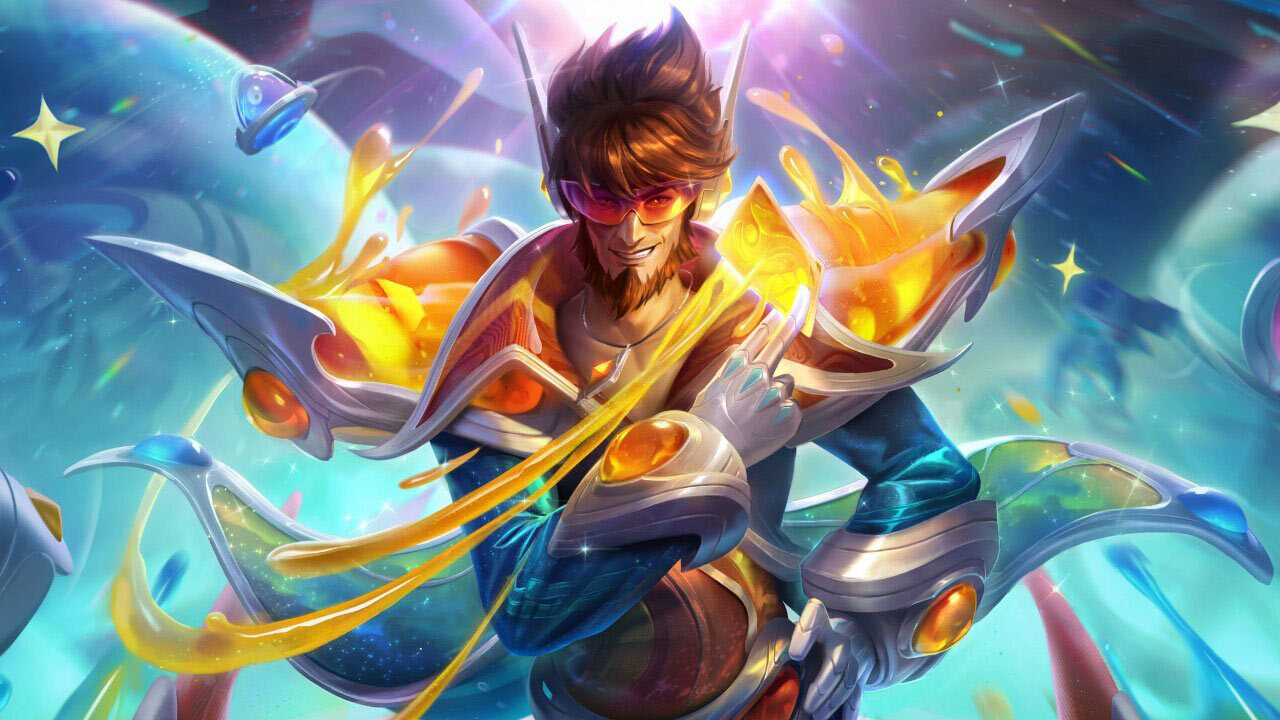 组装完美展示lol特效的主机