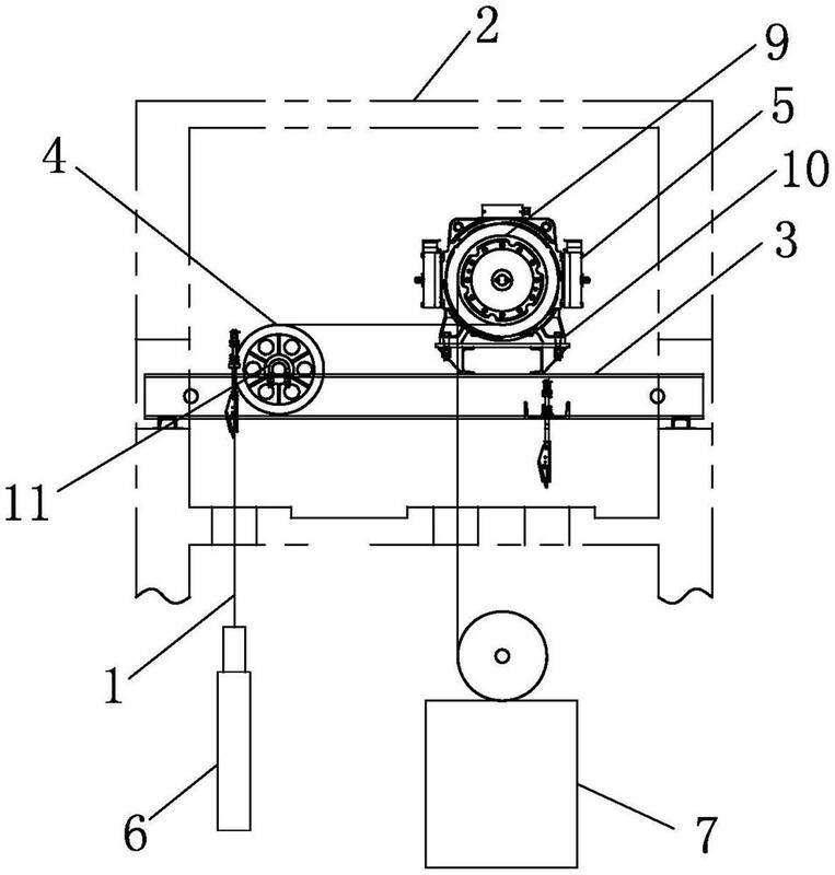 电梯主机曳引轮直径