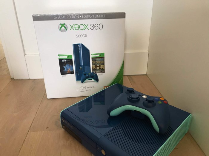 xbox360限定主机 蓝色