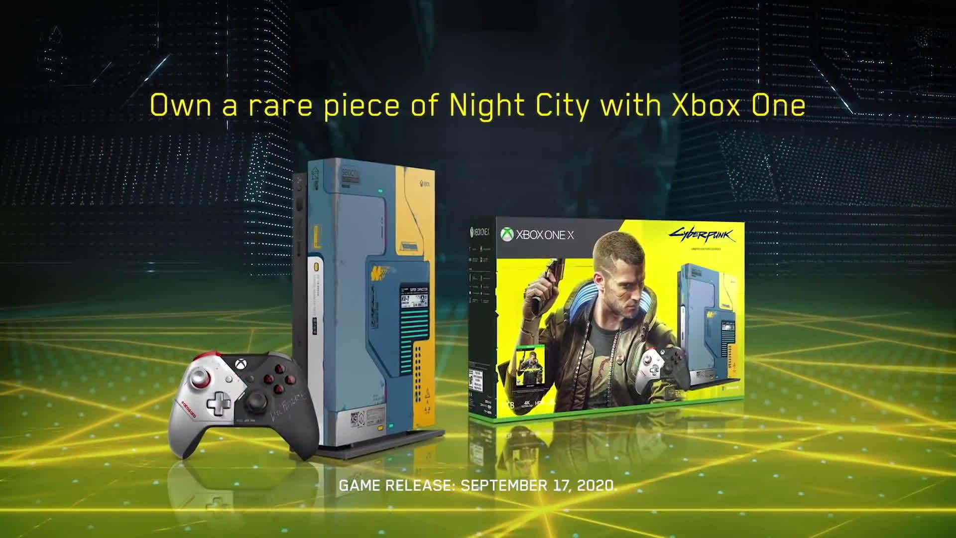 xbox赛博朋克联名主机