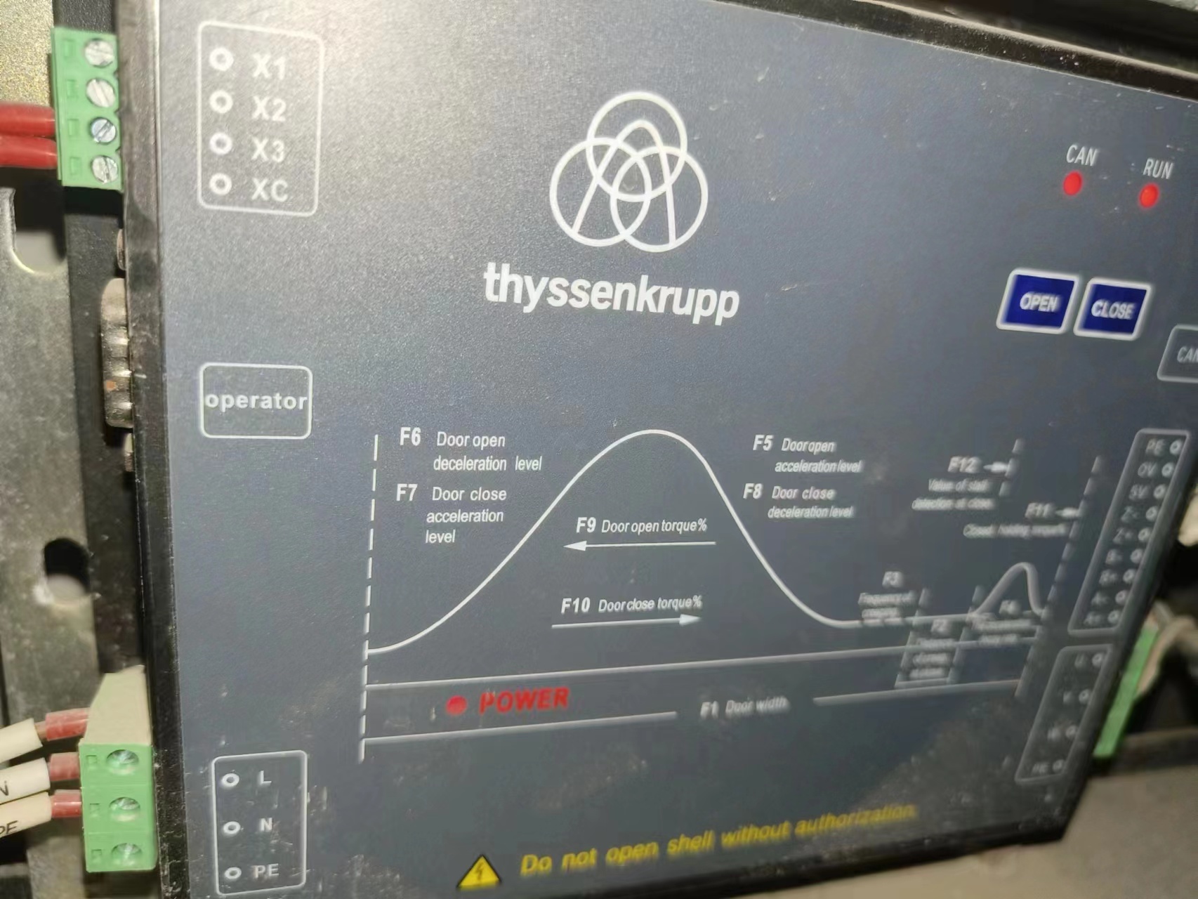 蒂森sc400主机抱闸电压