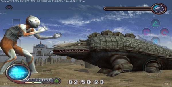ps2主机怎么运行奥特曼空想特摄