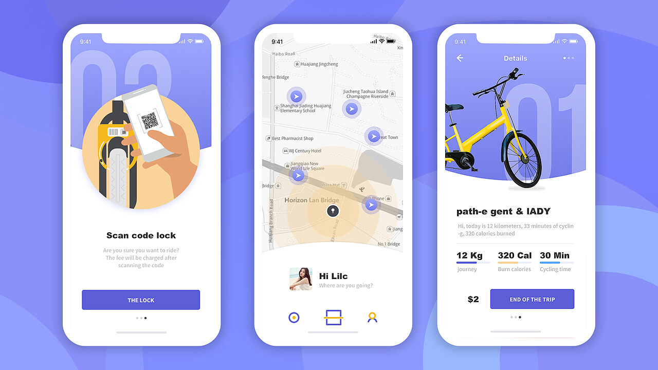 易骑行备案后显示扫码购车