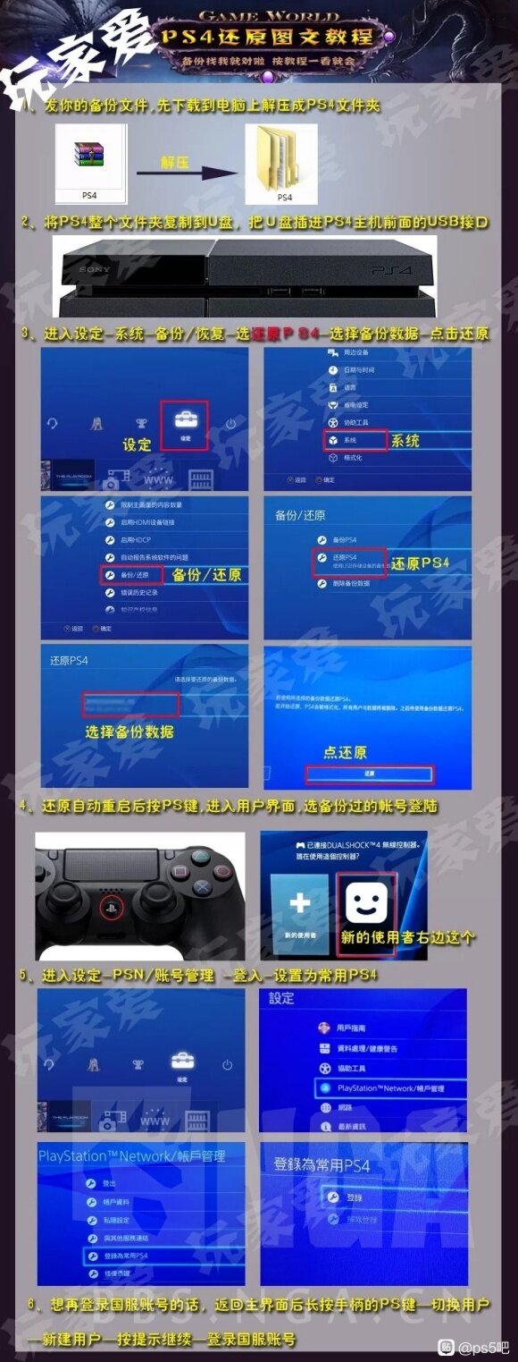 ps5登录为常用主机