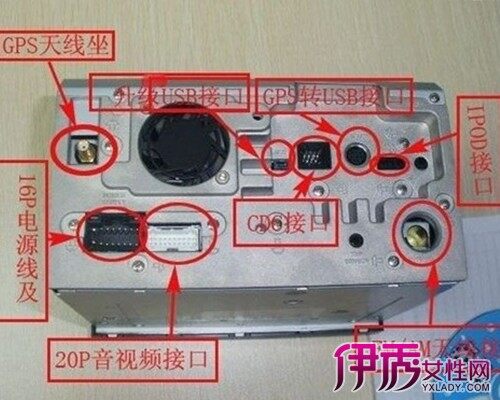 汽车主机后面dvd插孔是什么