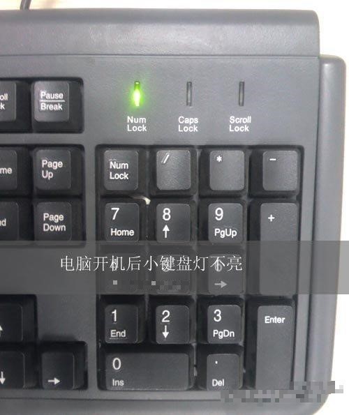 主机键盘指示灯不亮显示器没反应