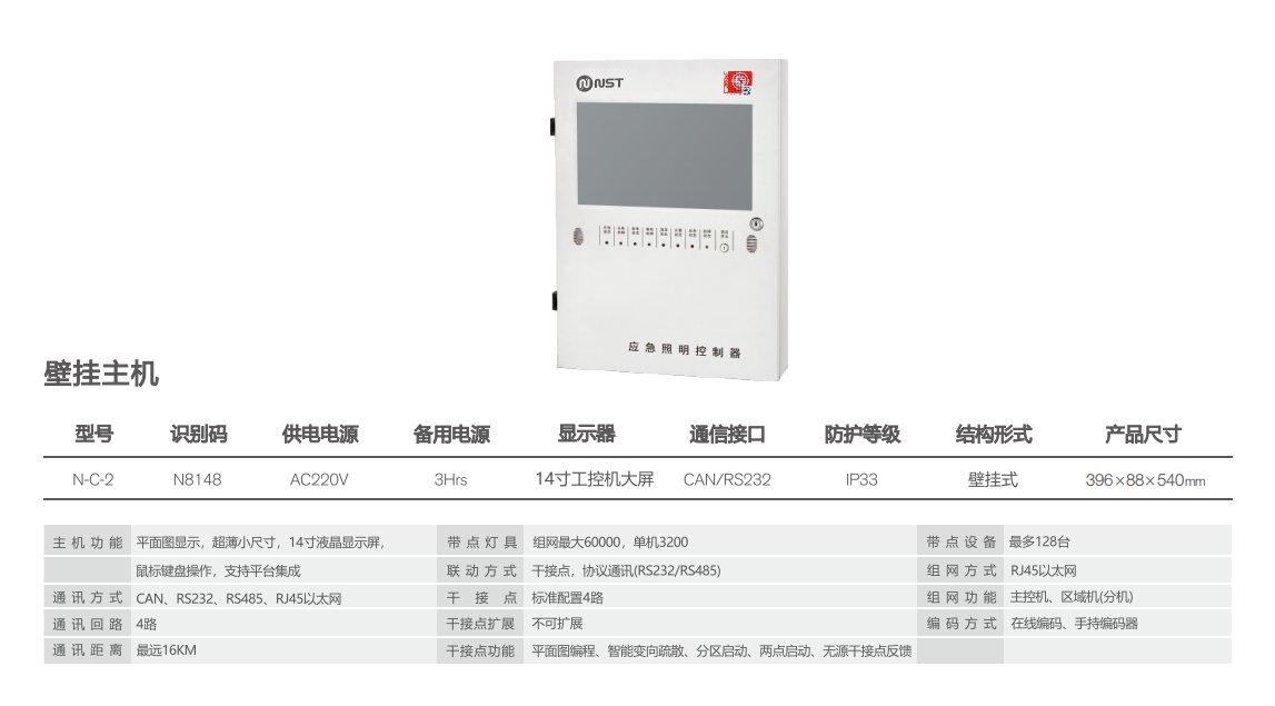 西顿应急照明主机控制原理