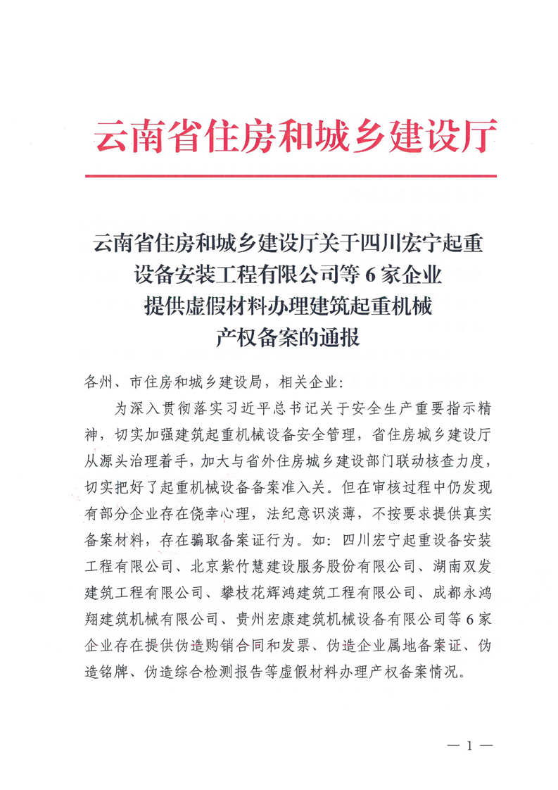 虚假办理竣工备案