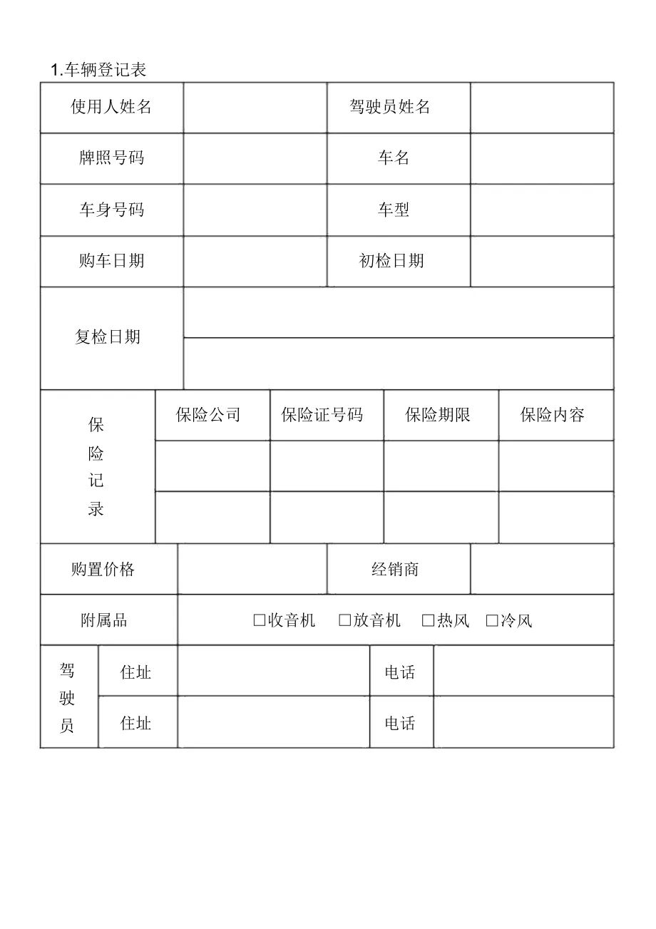 货车过户备案需要什么资料