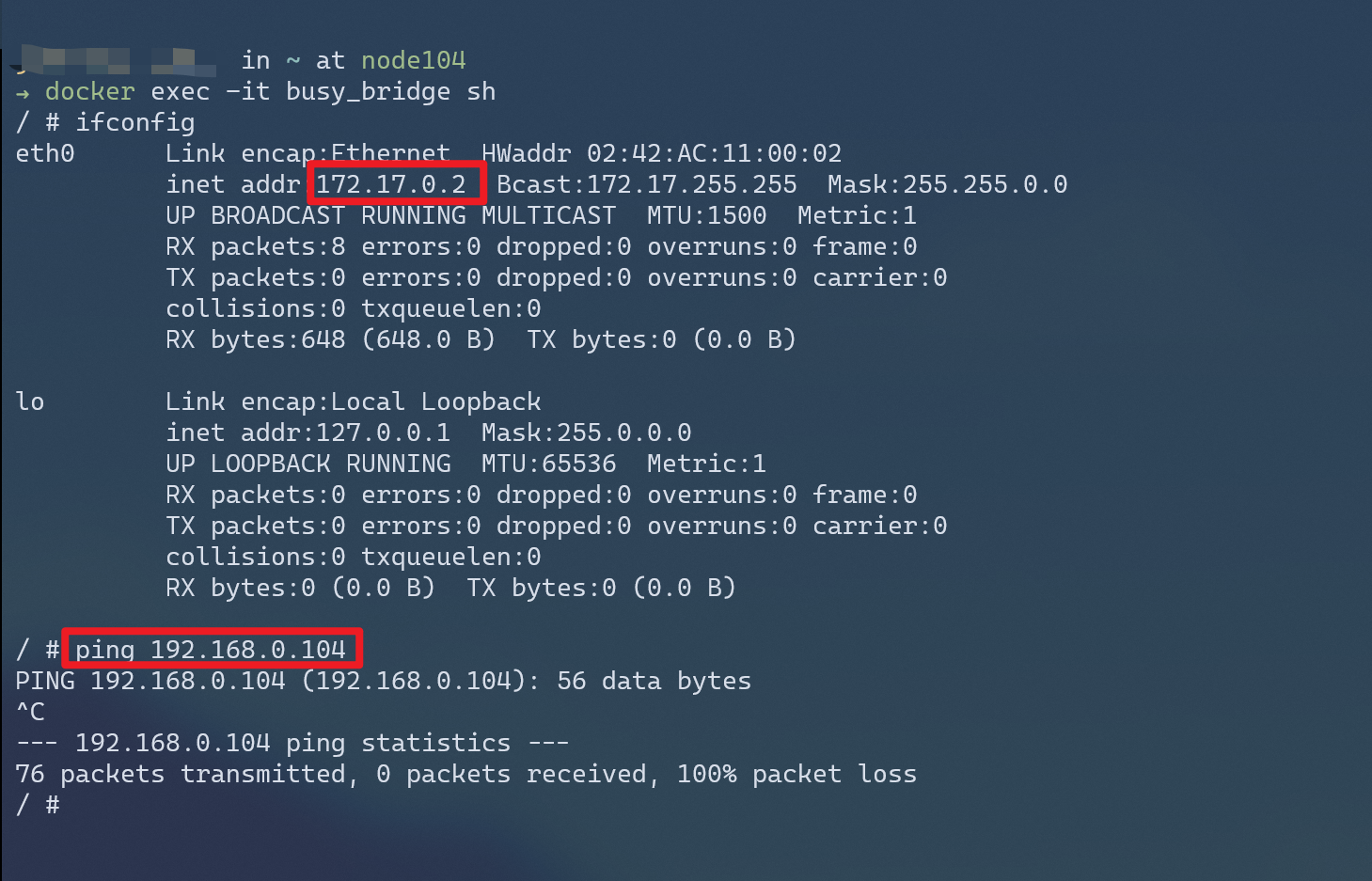docker为什么ping不通宿主机