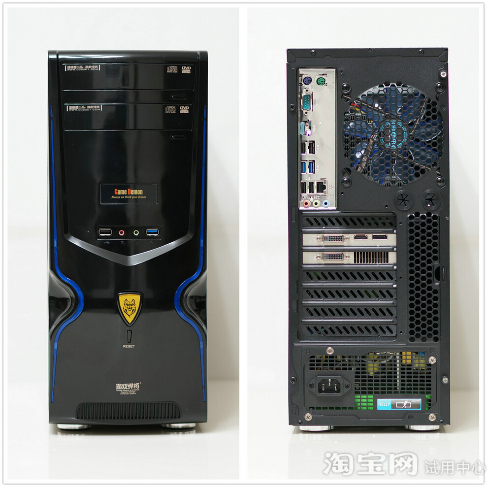 台式机主机后面接口哪个接投影仪