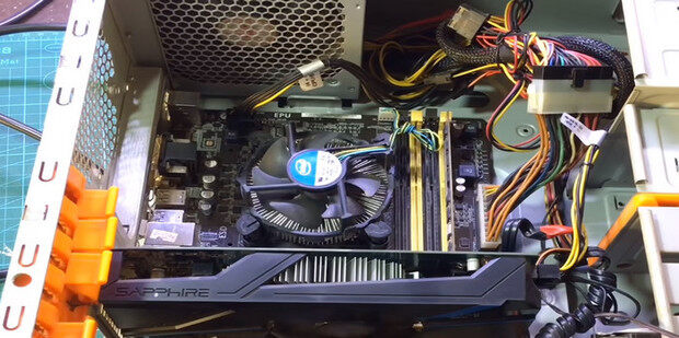 台式机开机一声长鸣主机不启动