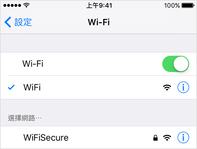 苹果设置无线网域名