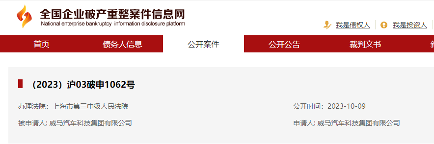威马汽车辅导备案