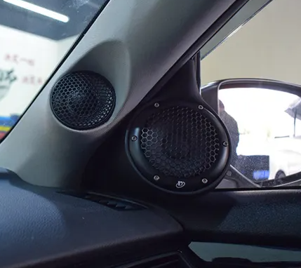 原车主机直推三分频喇叭
