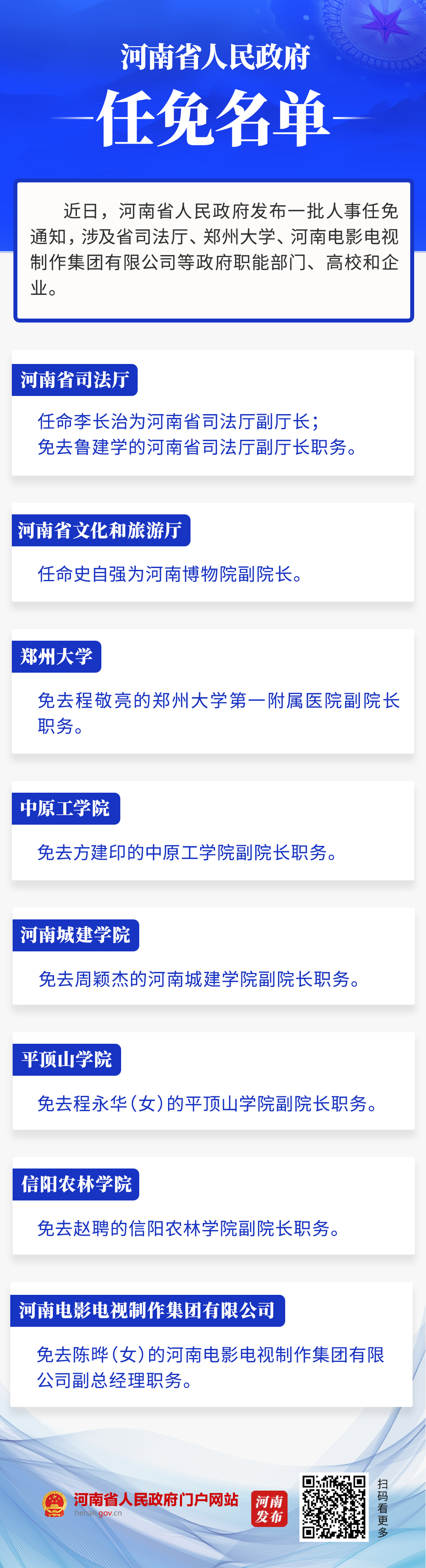 河南省干部挂职备案