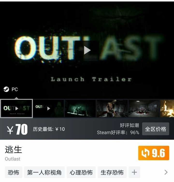 下饭类主机惊悚游戏