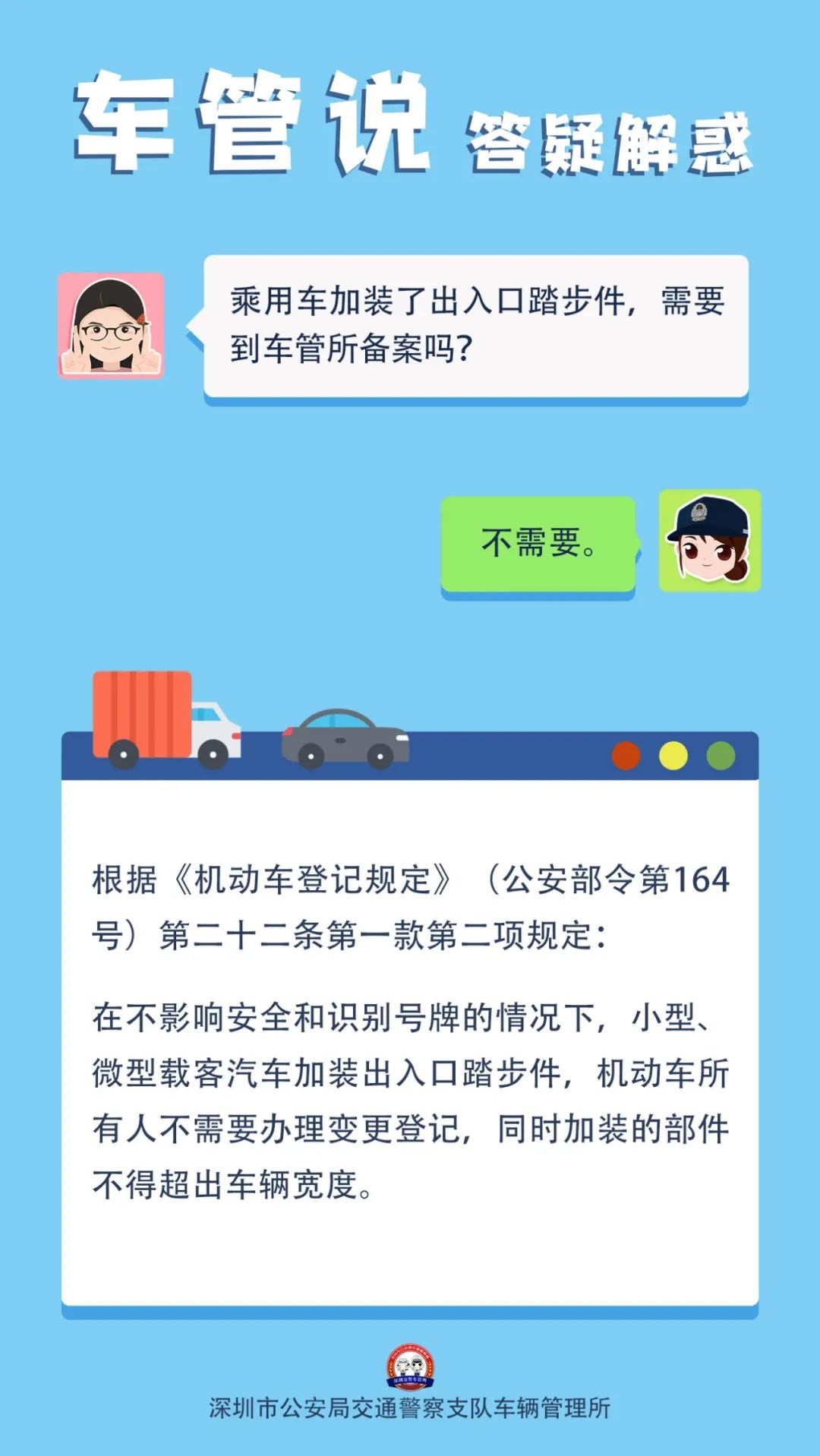 车辆加装绞盘可以车管所备案吗