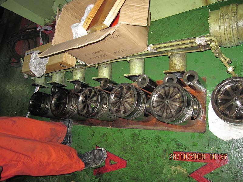 船舶主机十字头的检修方法