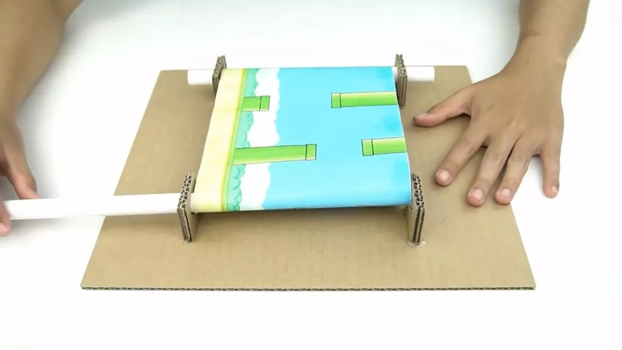 如何用纸板做一个电脑主机