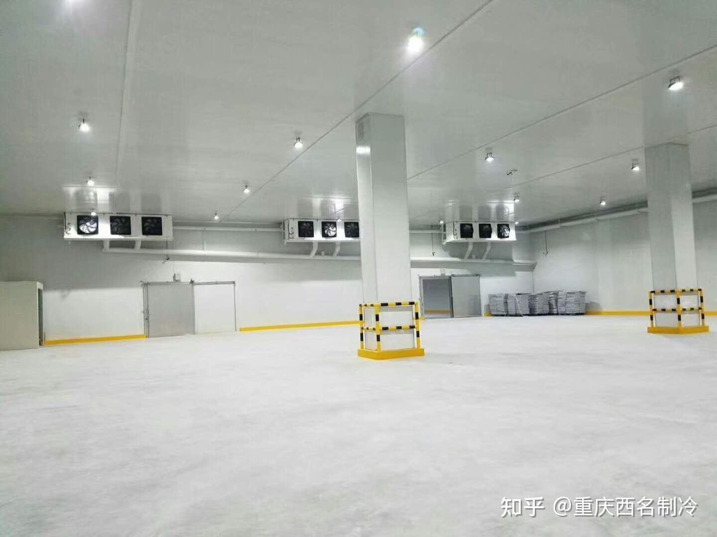 冷库主机工作示意图