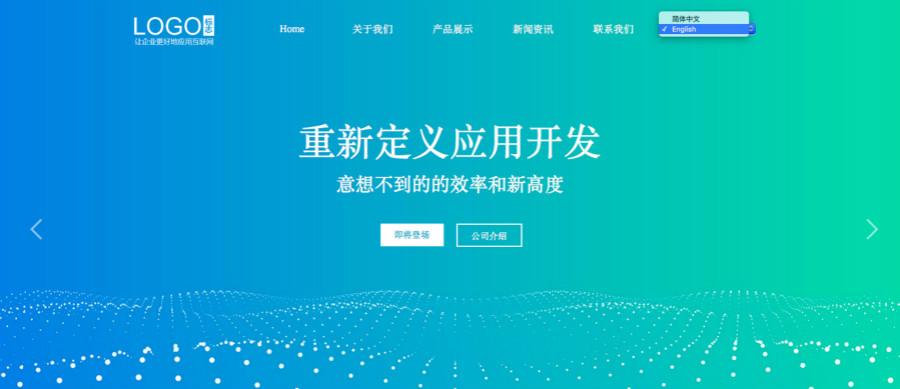 一个网站支持多个语言域名
