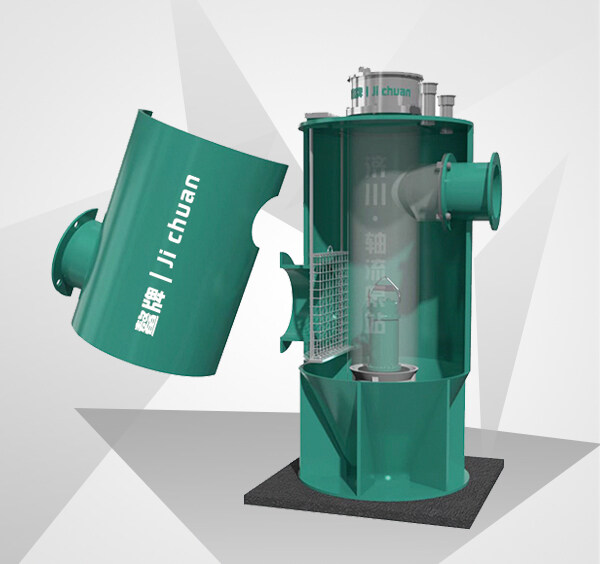 立式轴流泵泵站主机布置