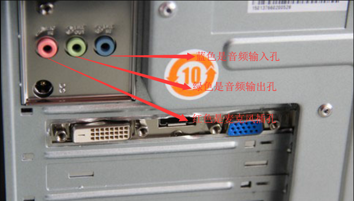 3.5接口怎么插主机