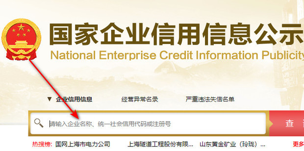 公司名如何查域名
