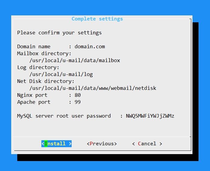 linux搭建云端邮件服务器