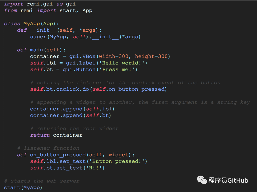 python网站建设代码