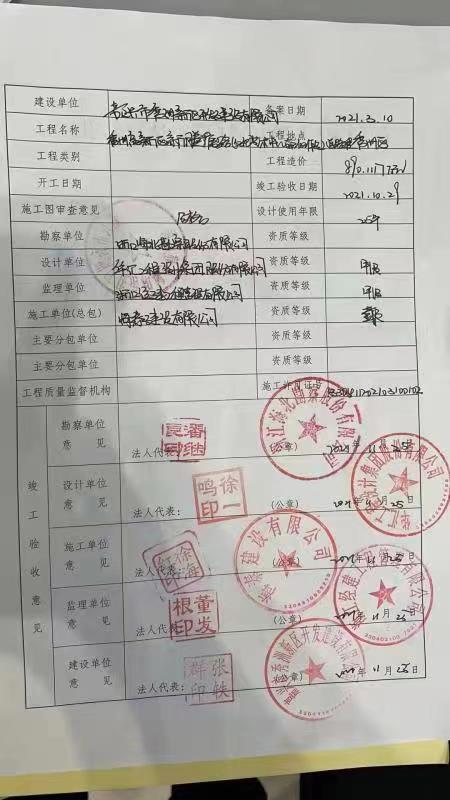 梁王新城小区竣工验收消防备案