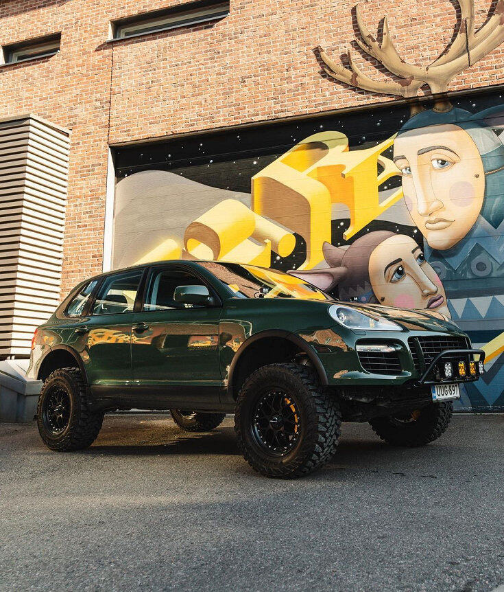 卡宴11款改17款外观能备案吗