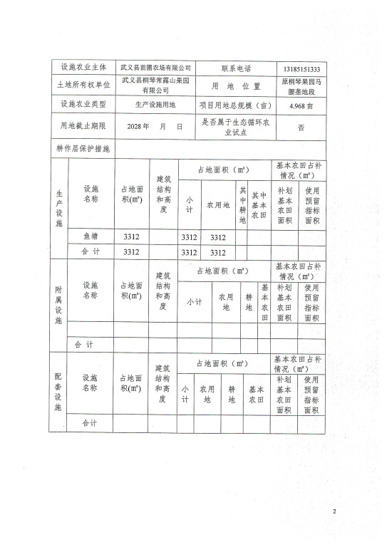 城区设施农用地备案是哪个单位出
