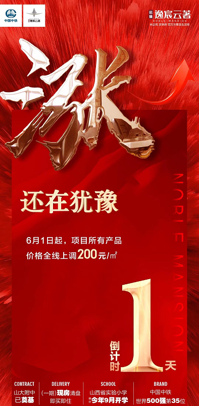 中铁诺德逸宸云著二期备案价