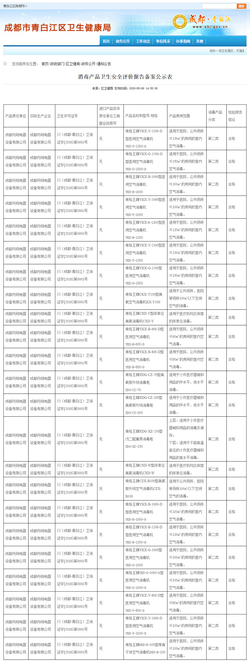消毒剂备案检测收费标准报告