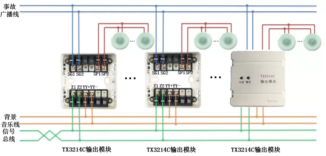 泰和安防火门主机故障输入线故障