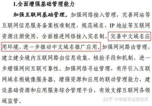 中文域名创业项目