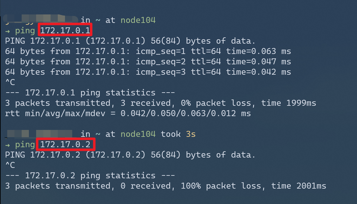 docker为什么ping不通宿主机