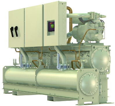 特灵中央空调怎么调主机温度