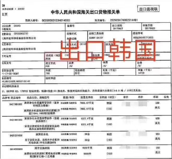 出口报关单备案序号