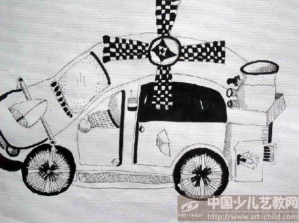 自己用笔在车上画画要备案吗