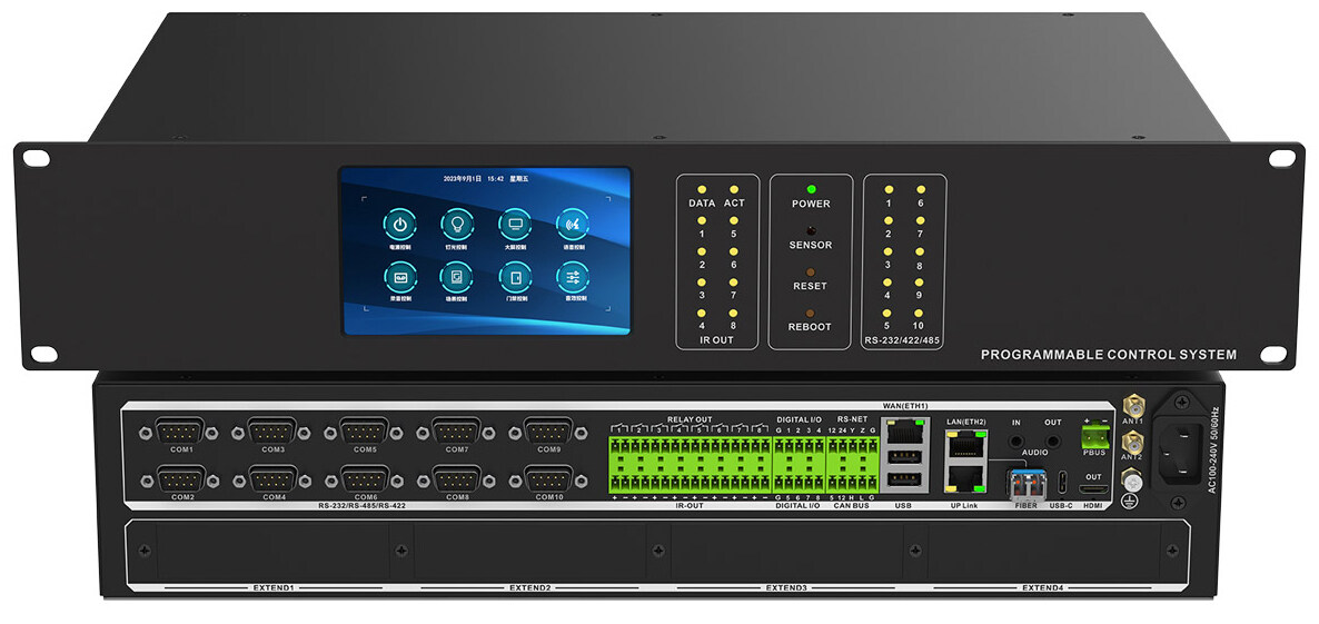 中控主机控制界面设计