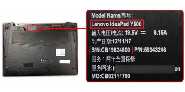 thinkpads2主机编号在哪里查