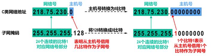 子网地址和主机地址有什么区别