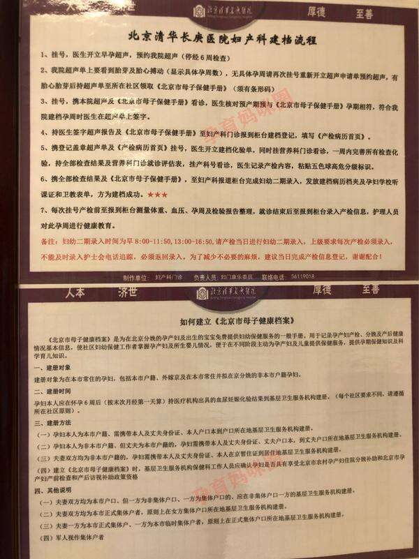 孕妇在医院备案需要哪些材料