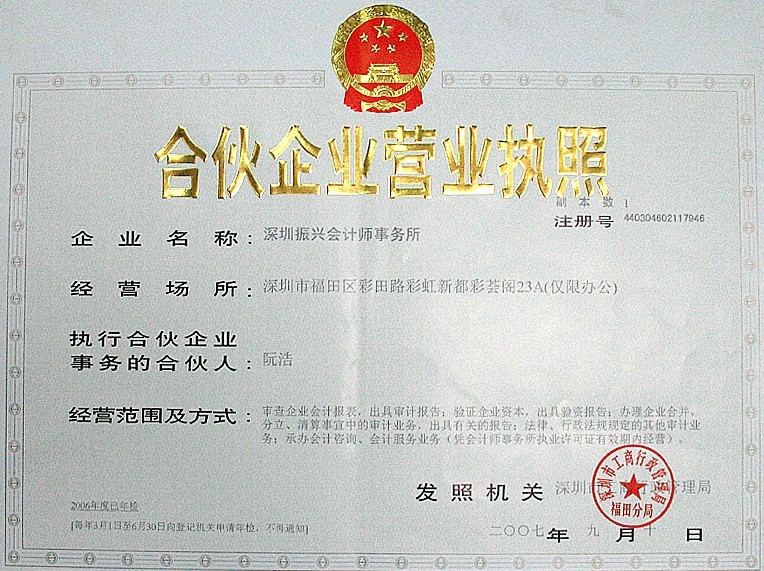 合伙人需要工商备案吗